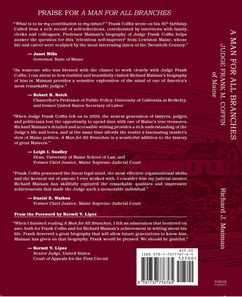 A Man for All Branches - Judge Frank M. Coffin of Maine