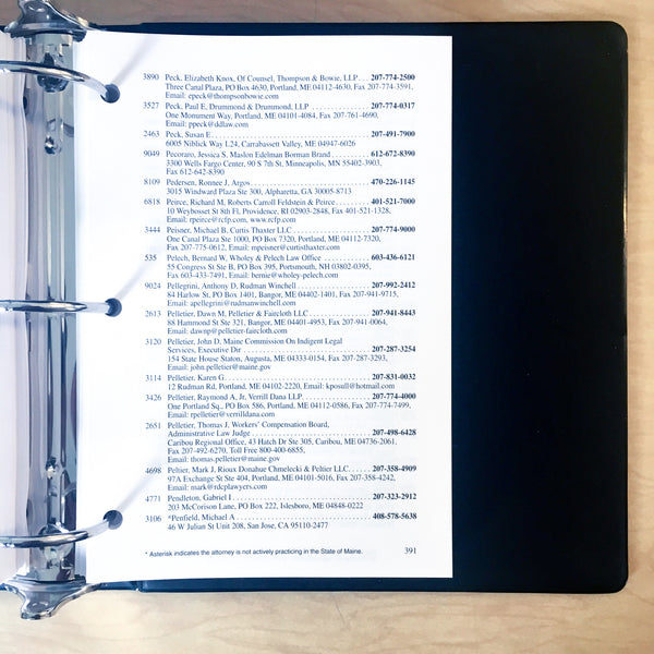 Maine Bar Directory 2025